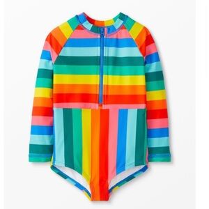 Hannah Andersson one piece rash guard swimsuit